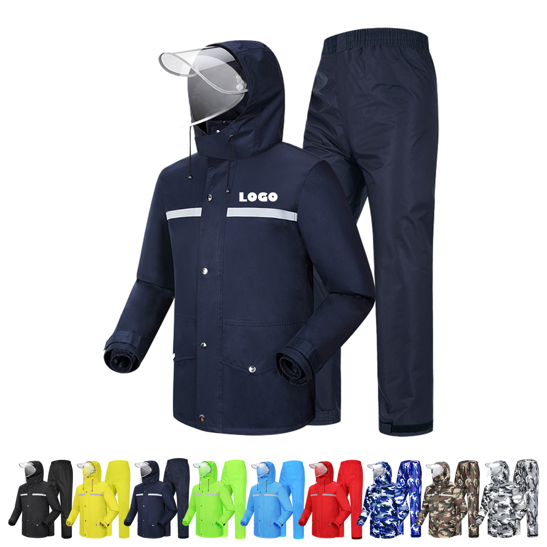 Outdoor Waterproof Raincoat Suit 2
