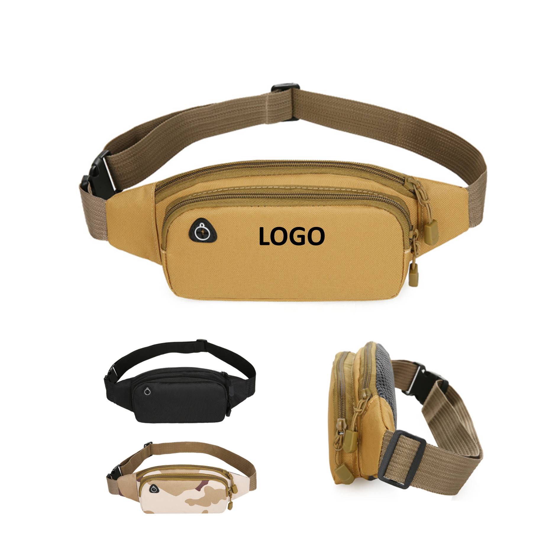 Men's Waterproof Fitness Fanny Pack 4