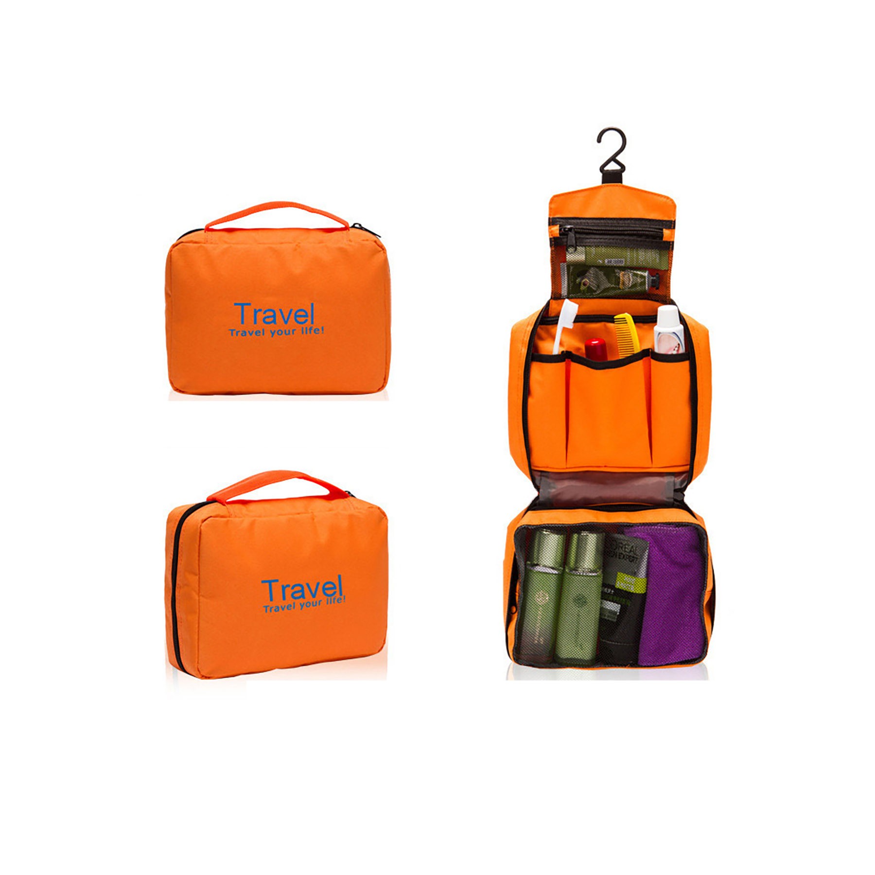 Foldable Travel Cosmetic Organizer 7