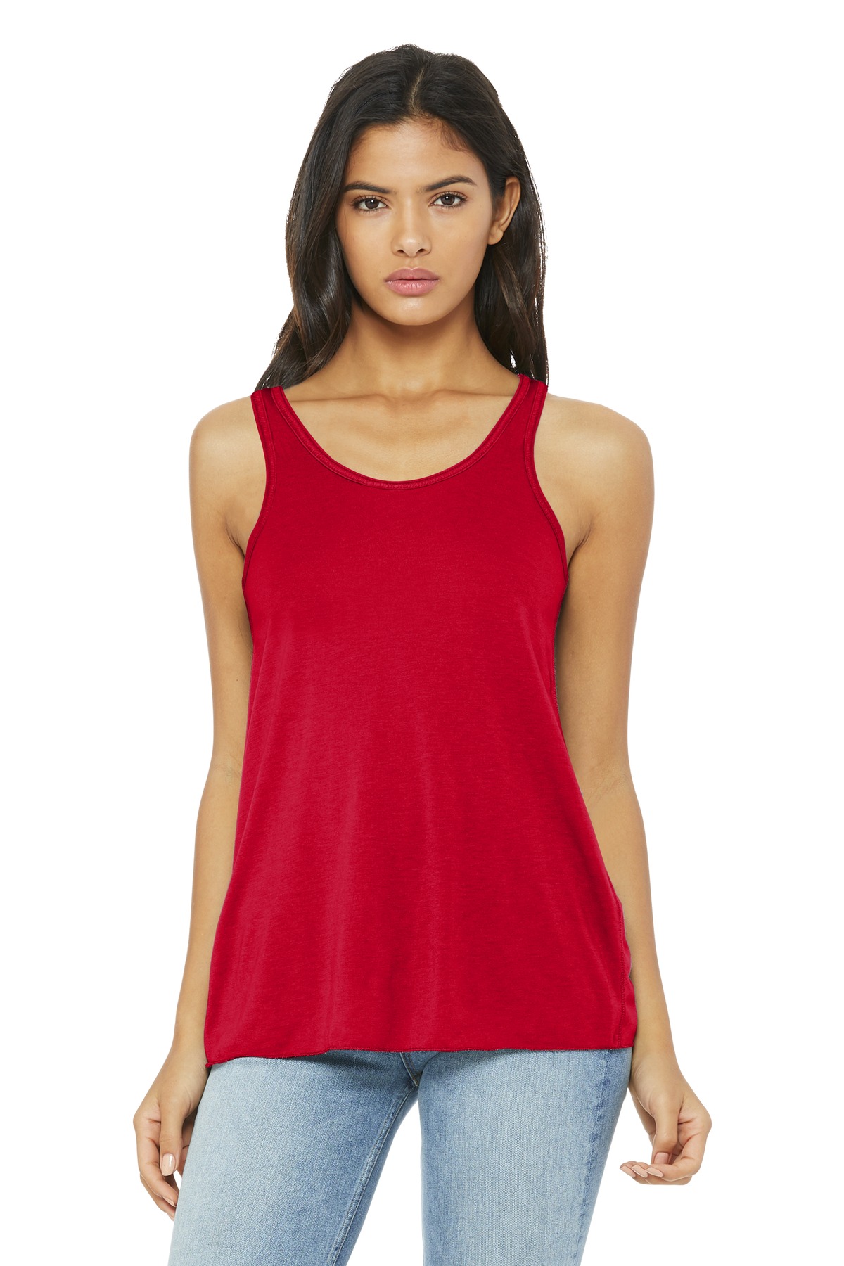 BELLA+CANVAS Women's Flowy Racerback Tank. BC8800 139