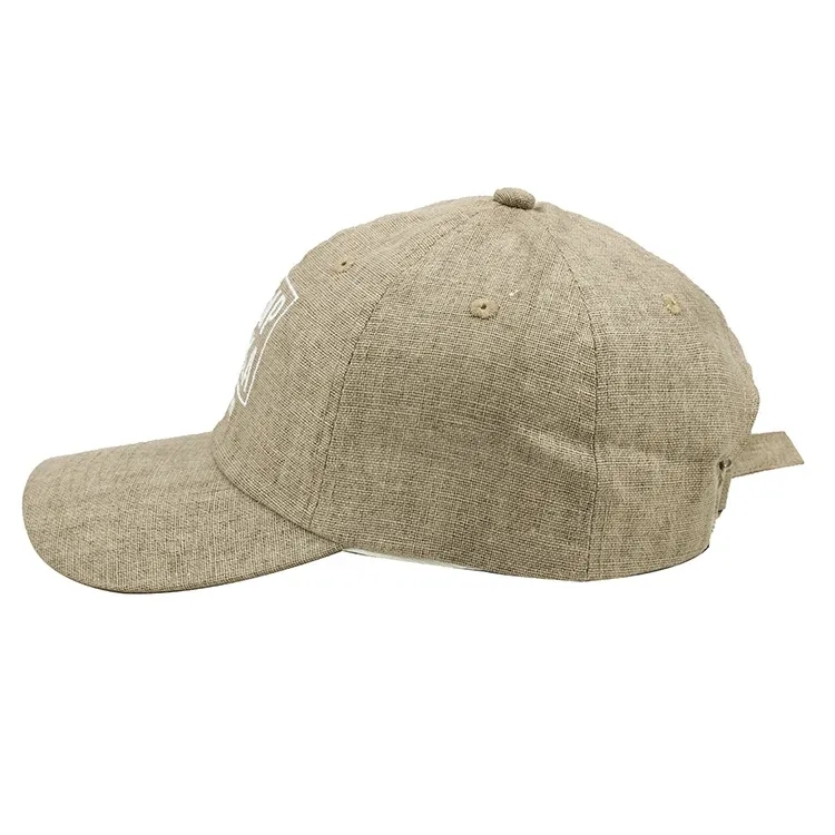 Custom 100% Hemp Baseball Cap 3