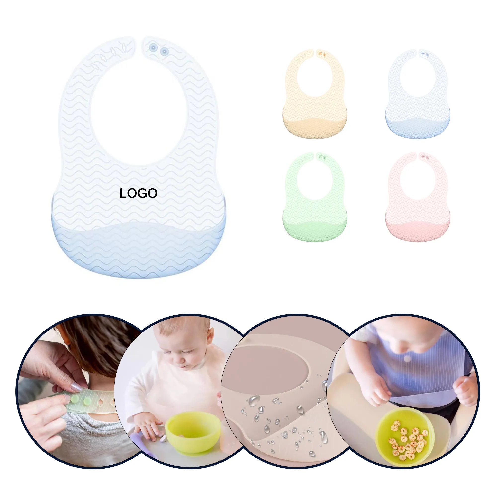 Baby Silicone Bib 9