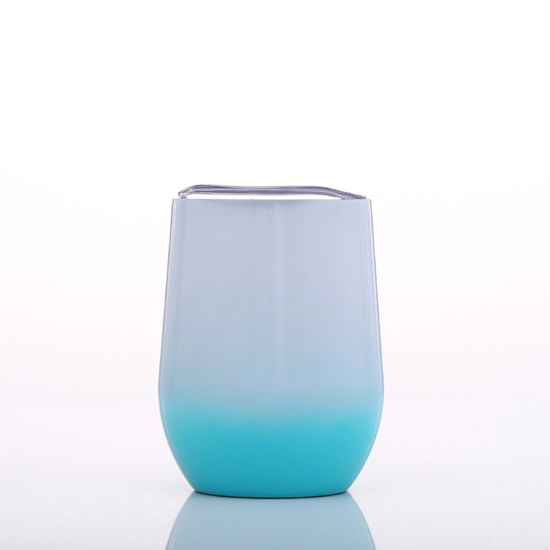 12 Oz. Stainless Steel Gradient Color Wine Tumbler 7