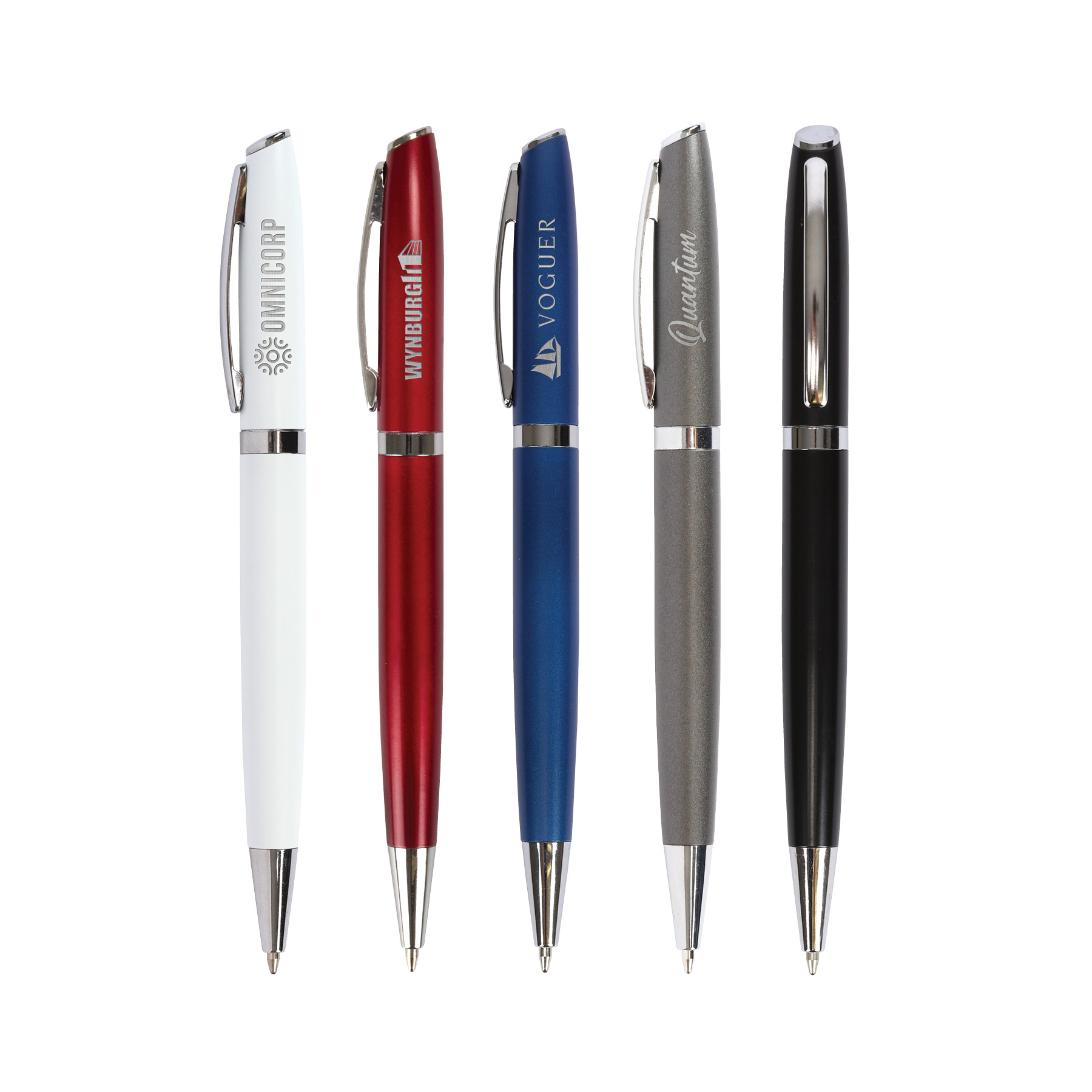 Dawson Recycled Aluminum Twist Action Ballpoint Pen 30
