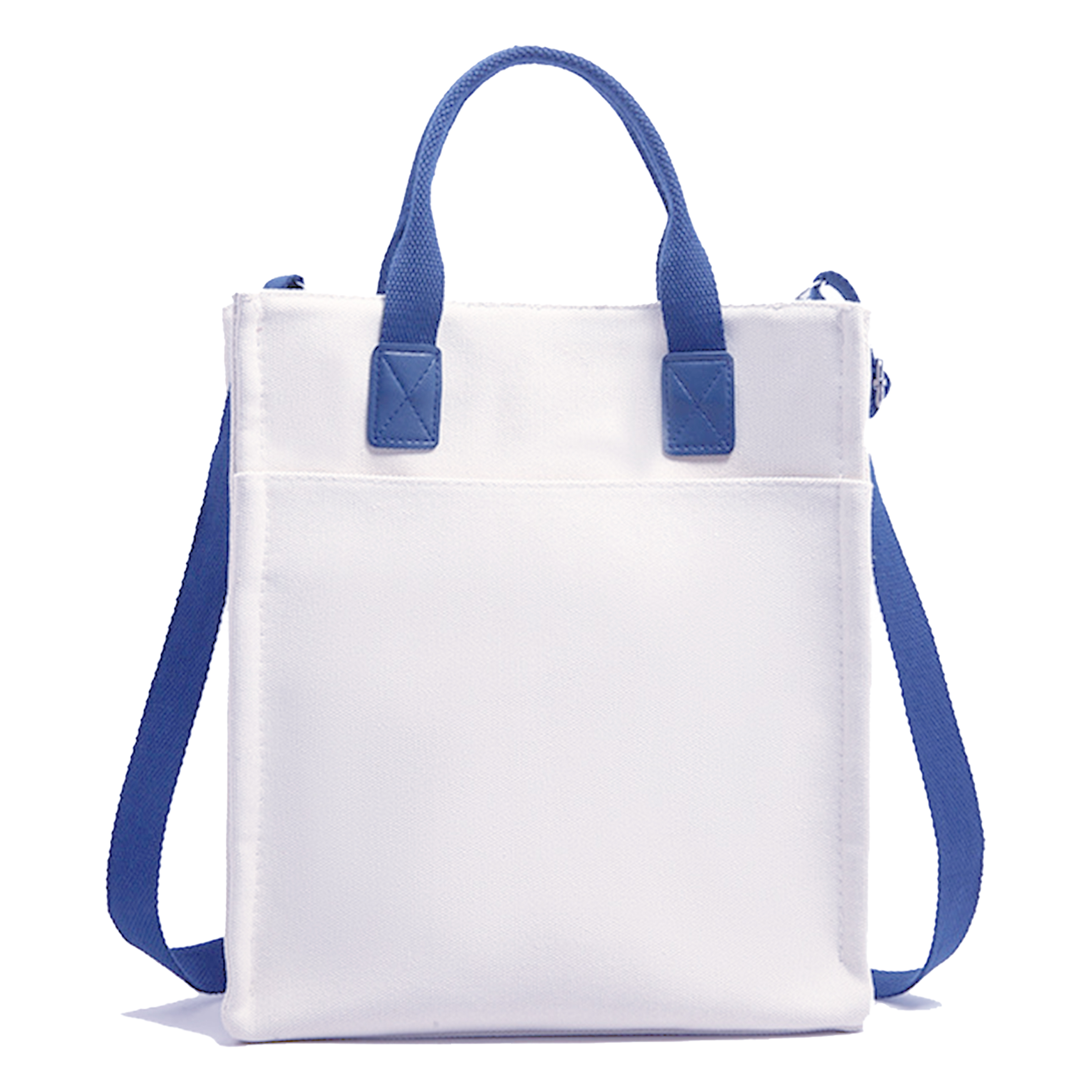 Canvas Solid Color Minimalist Handbag, custom tote bag with logo imprint 9