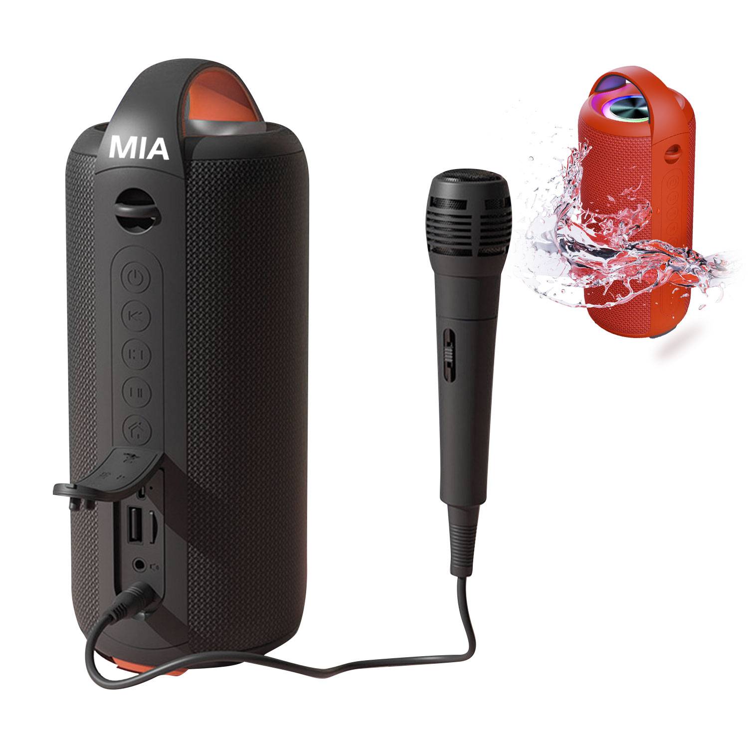 Waterproof Bluetooth Speaker W/ Microphone 1