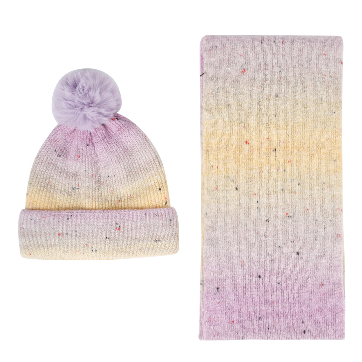 High-end Scarf and Hat Set 8