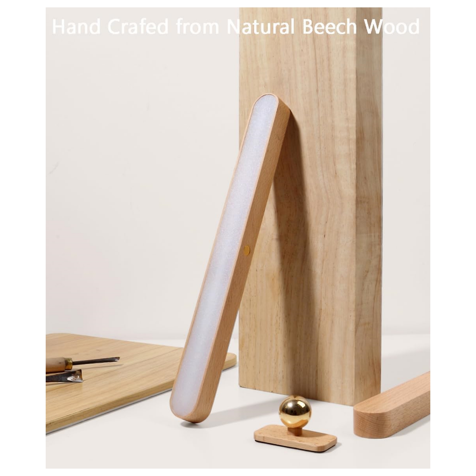 Rechargable Wooden Night Light 1