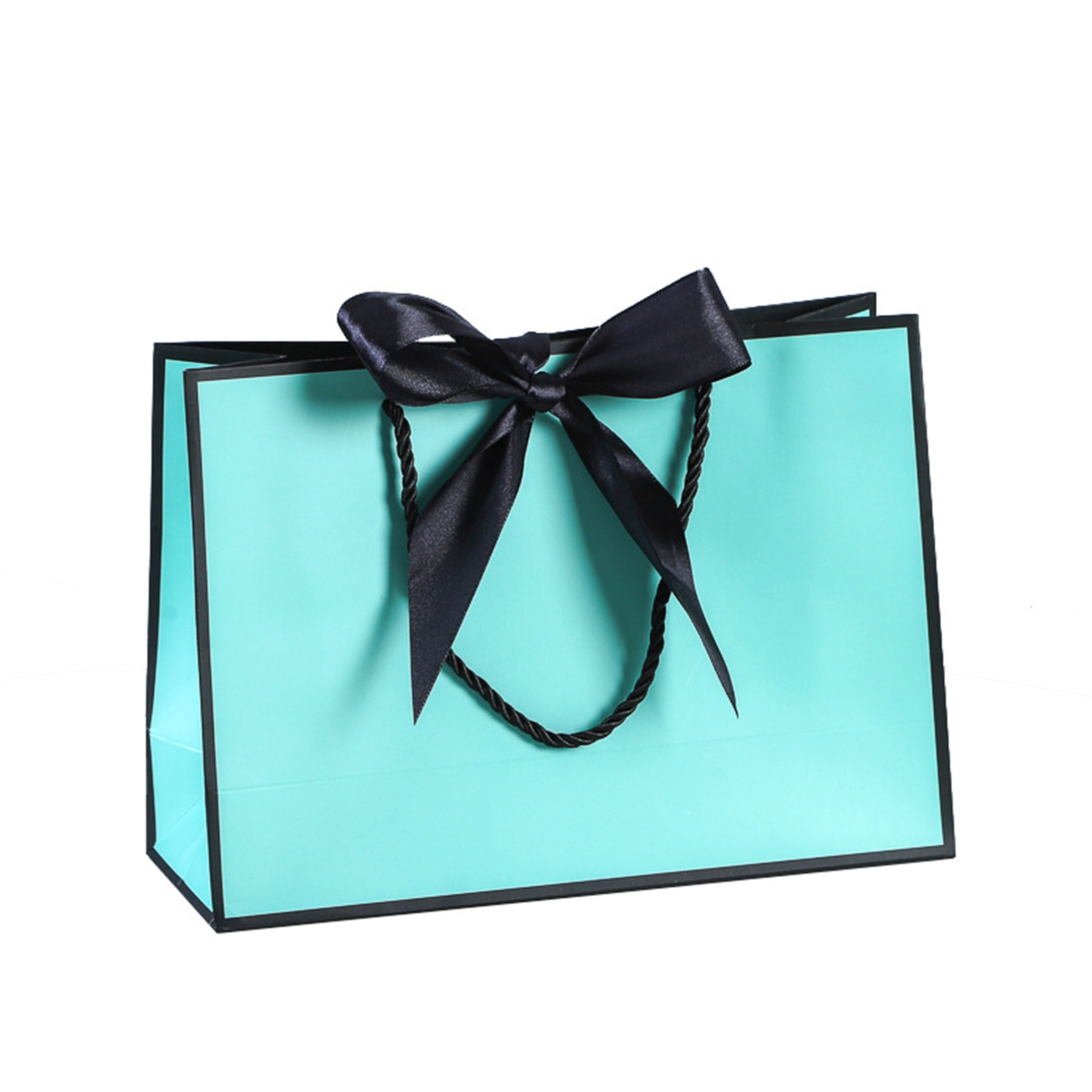 Paper Customizable Gift Bag With Bow Tie 11