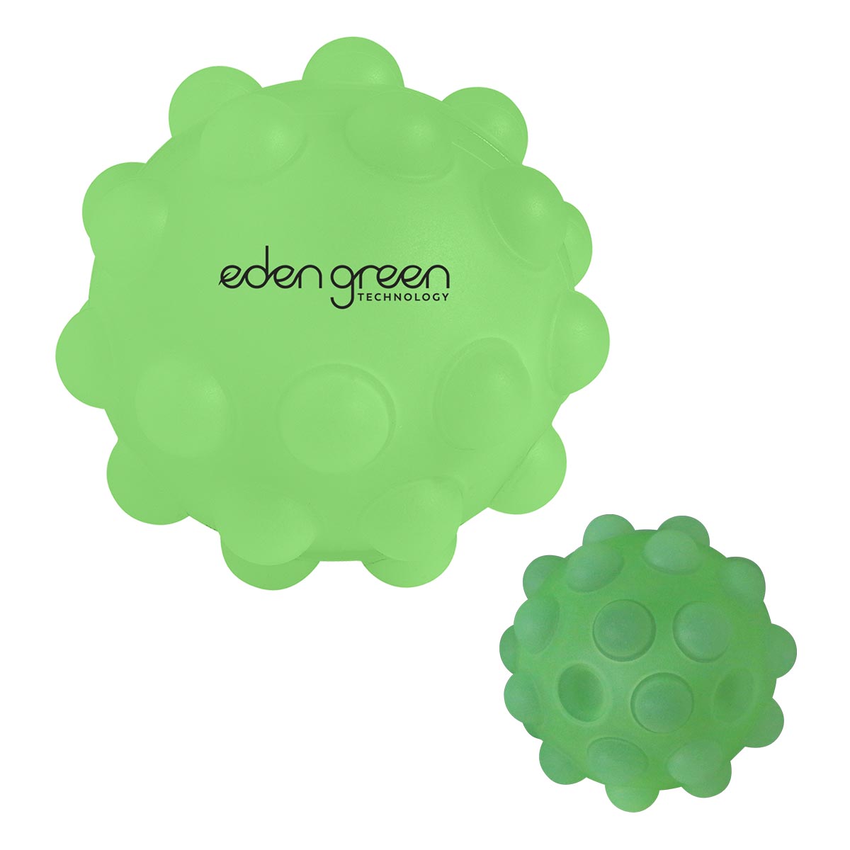 Glow In The Dark Round Push Pop Ball 4