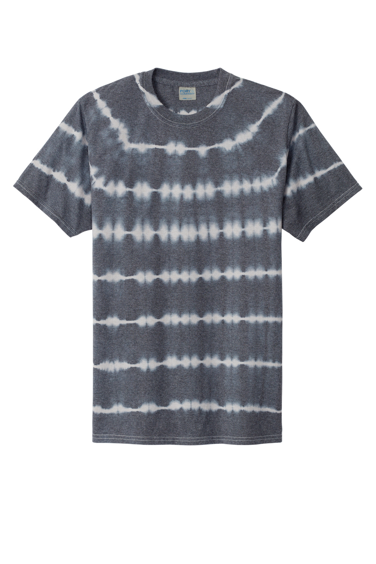 Port & Co Allover Stripe Tie-Dye Tee PC142 38