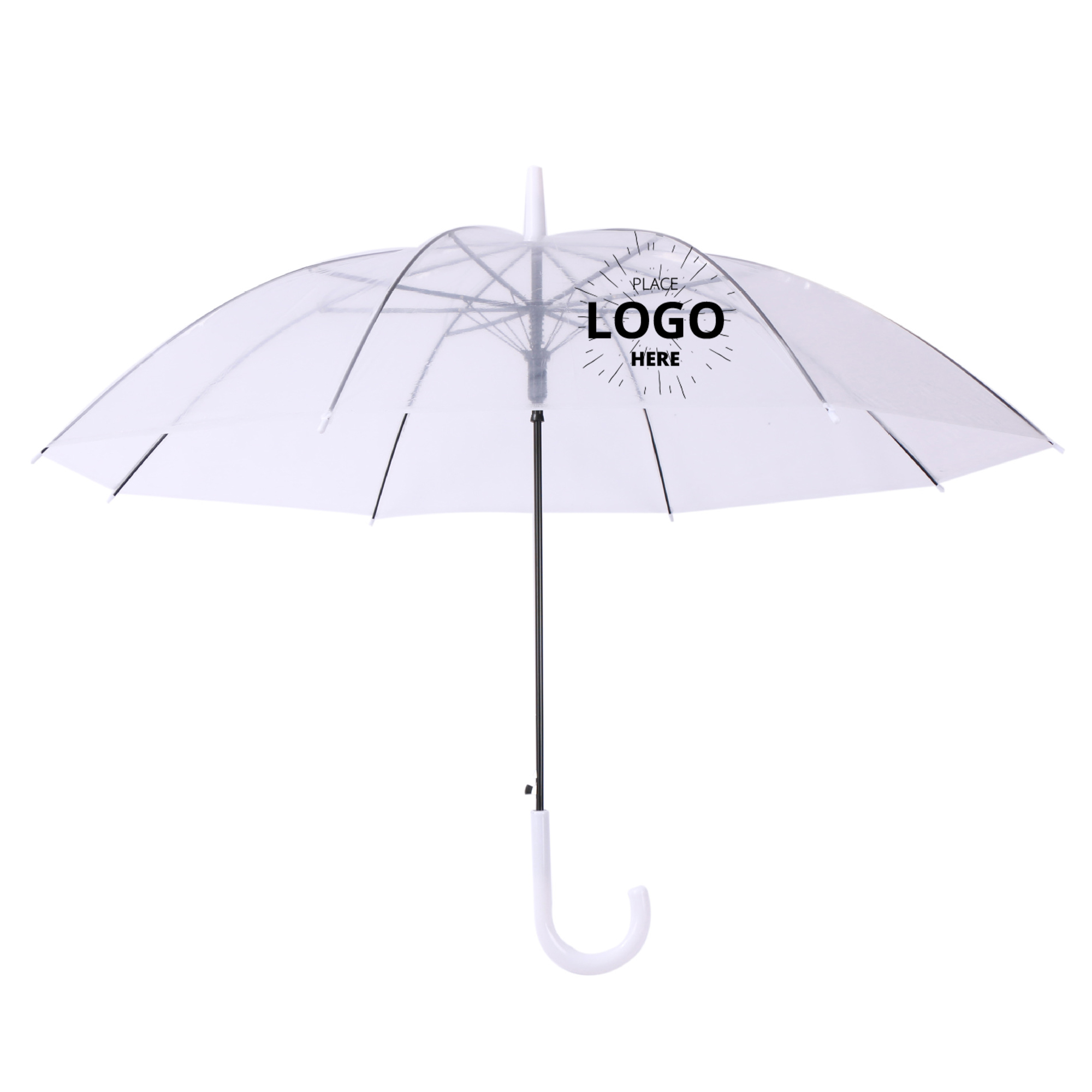 ARC Dome Shape Clear Transparent Umbrella 2