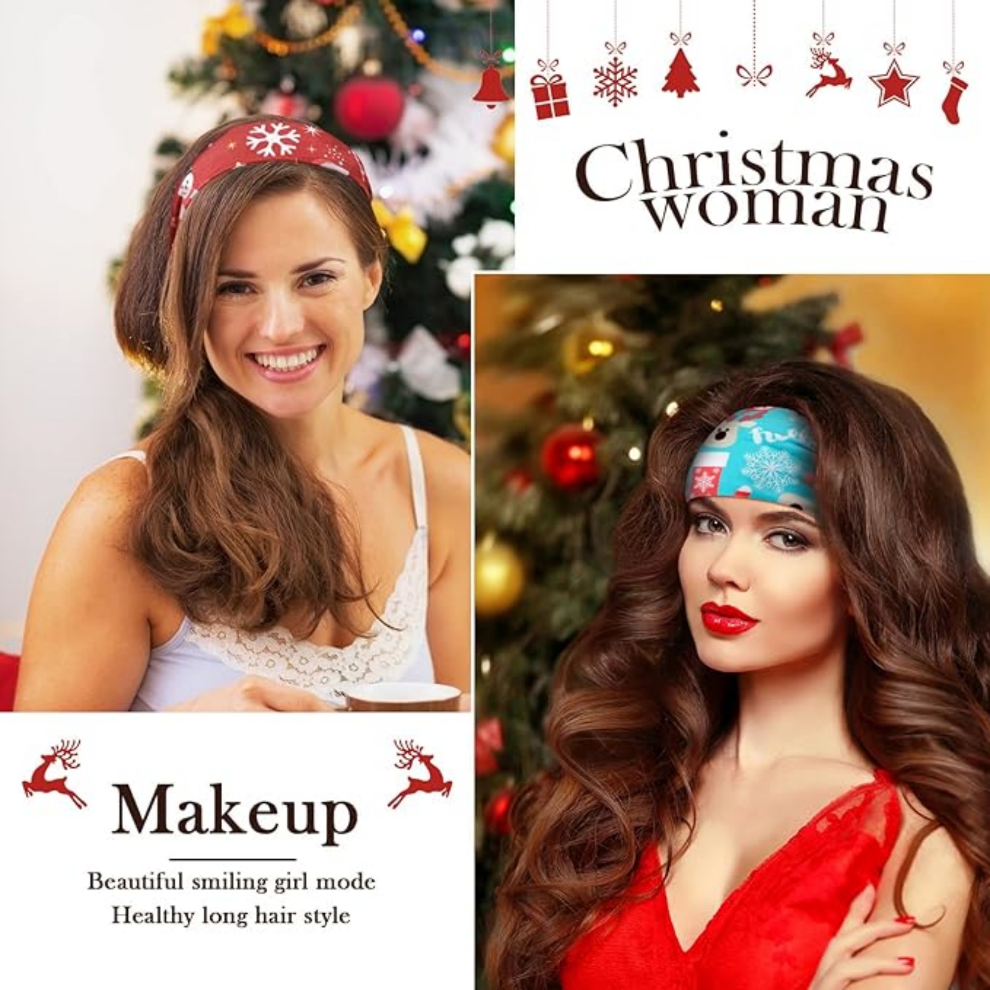 Christmas Stretchy Headband 2
