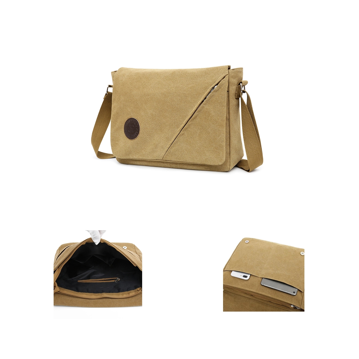 Large-capacity Casual Messenger Bag 1