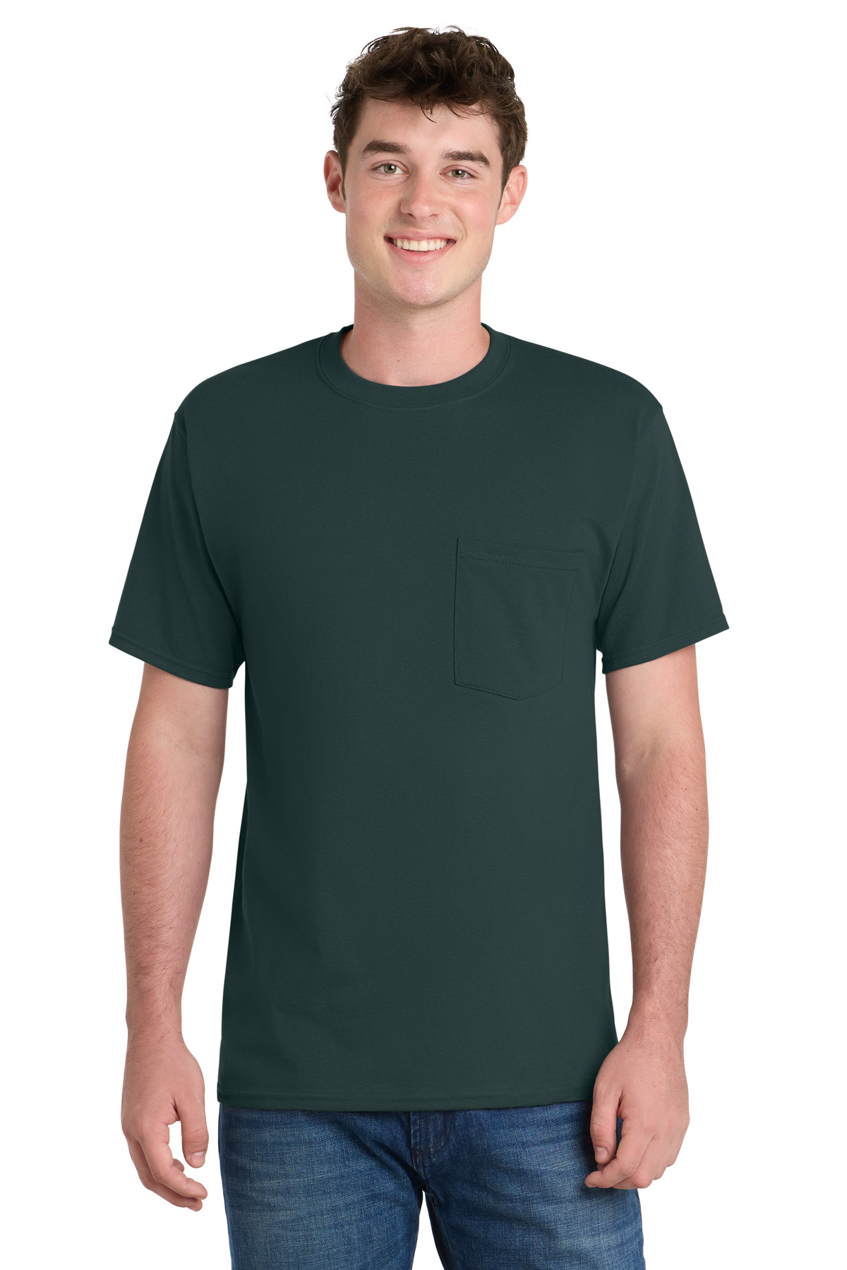 Port & Co Tall Essential Pocket Tee. PC61PT 92