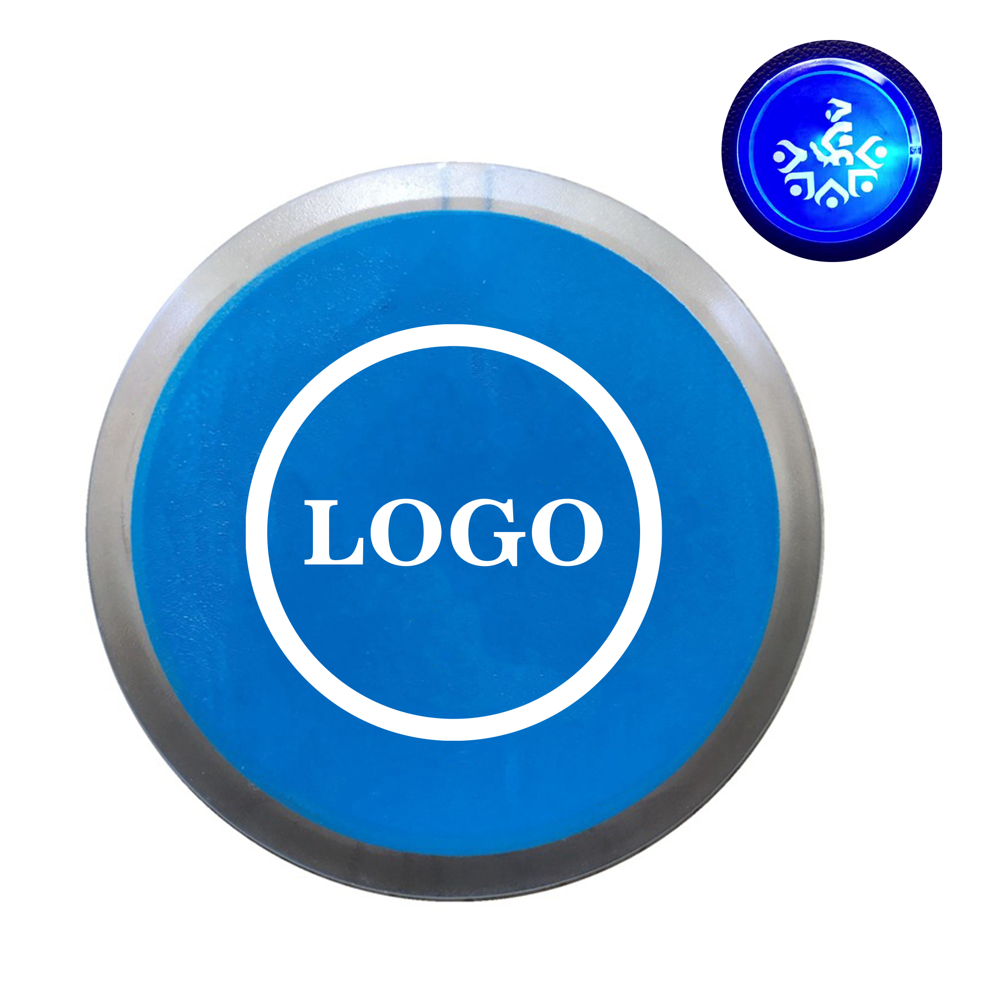 Personalized LED Light-Up Pin Badge 2