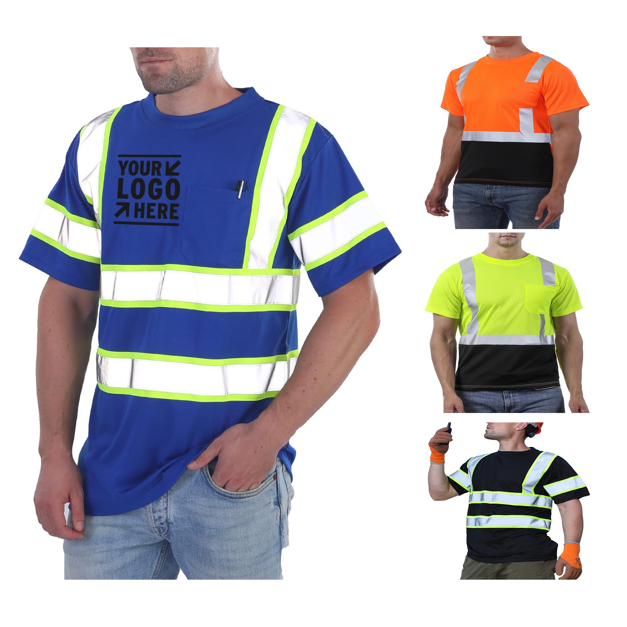 High Visibility Reflective Shirts for Men 3