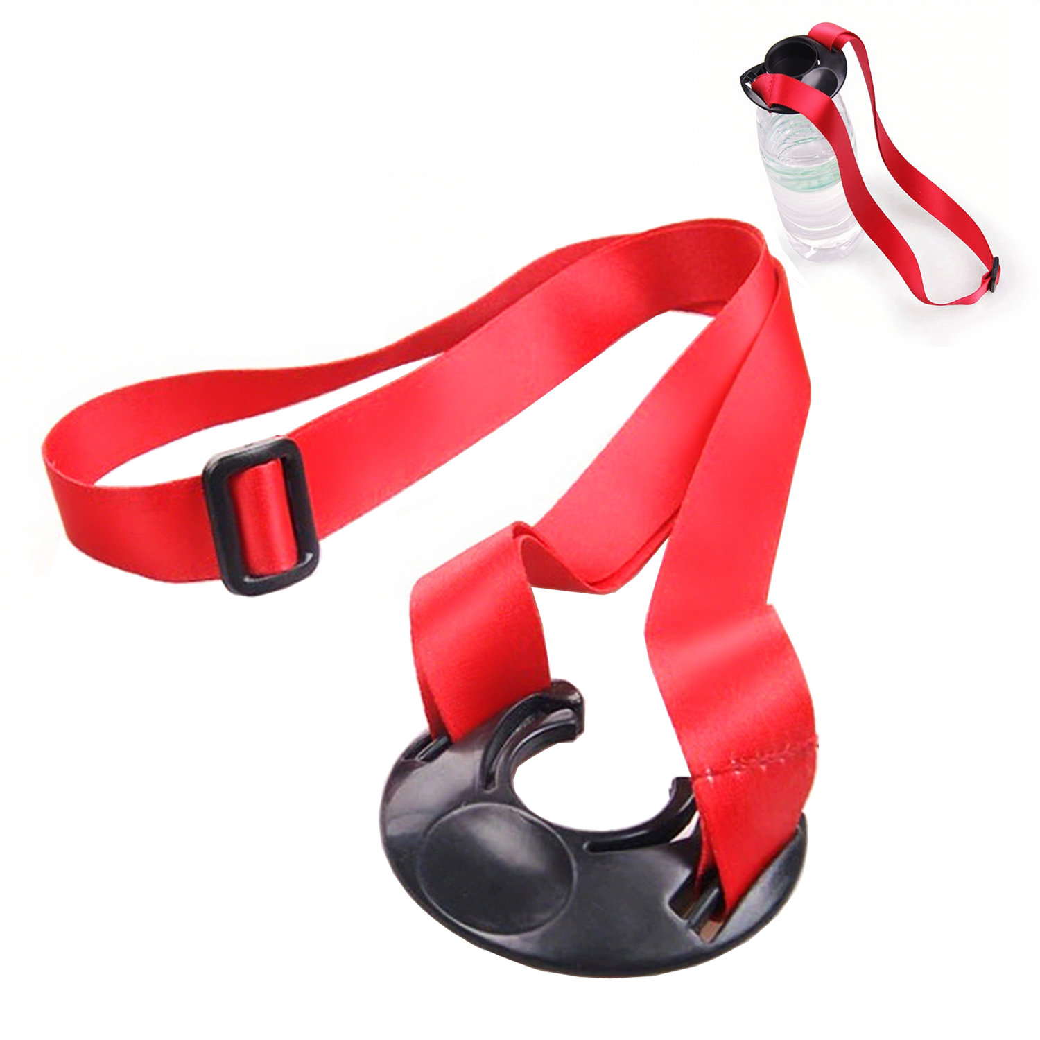 Polyester Adjustable Water Bottle Holder Lanyard 5