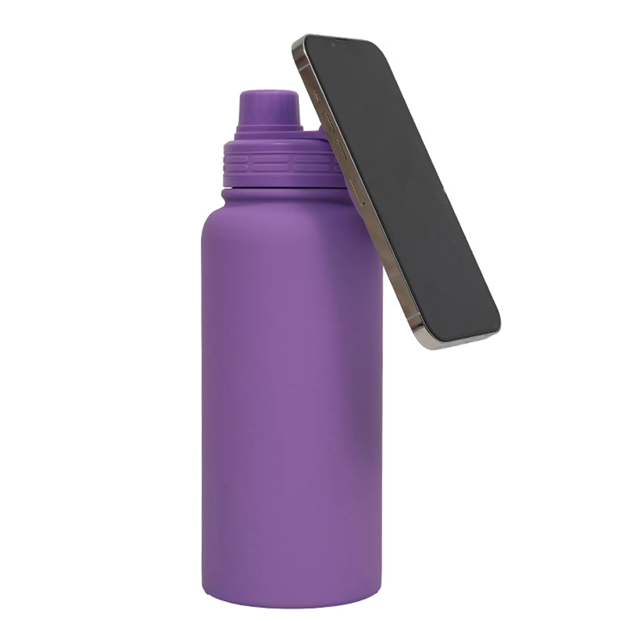 33oz Magnetic Phone Bracket Water Bottle 1