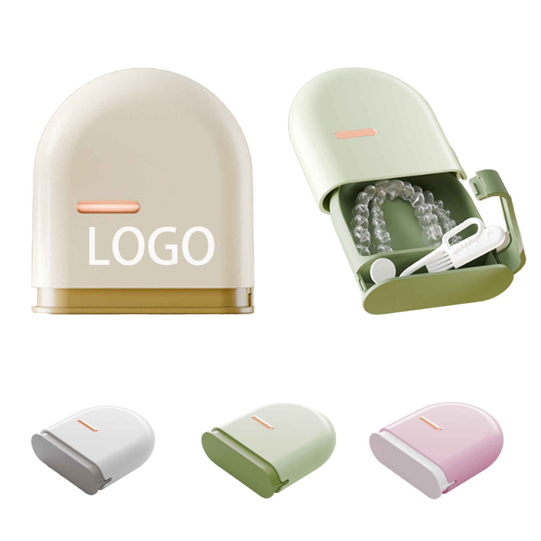 Portable Invisible Braces Storage Box