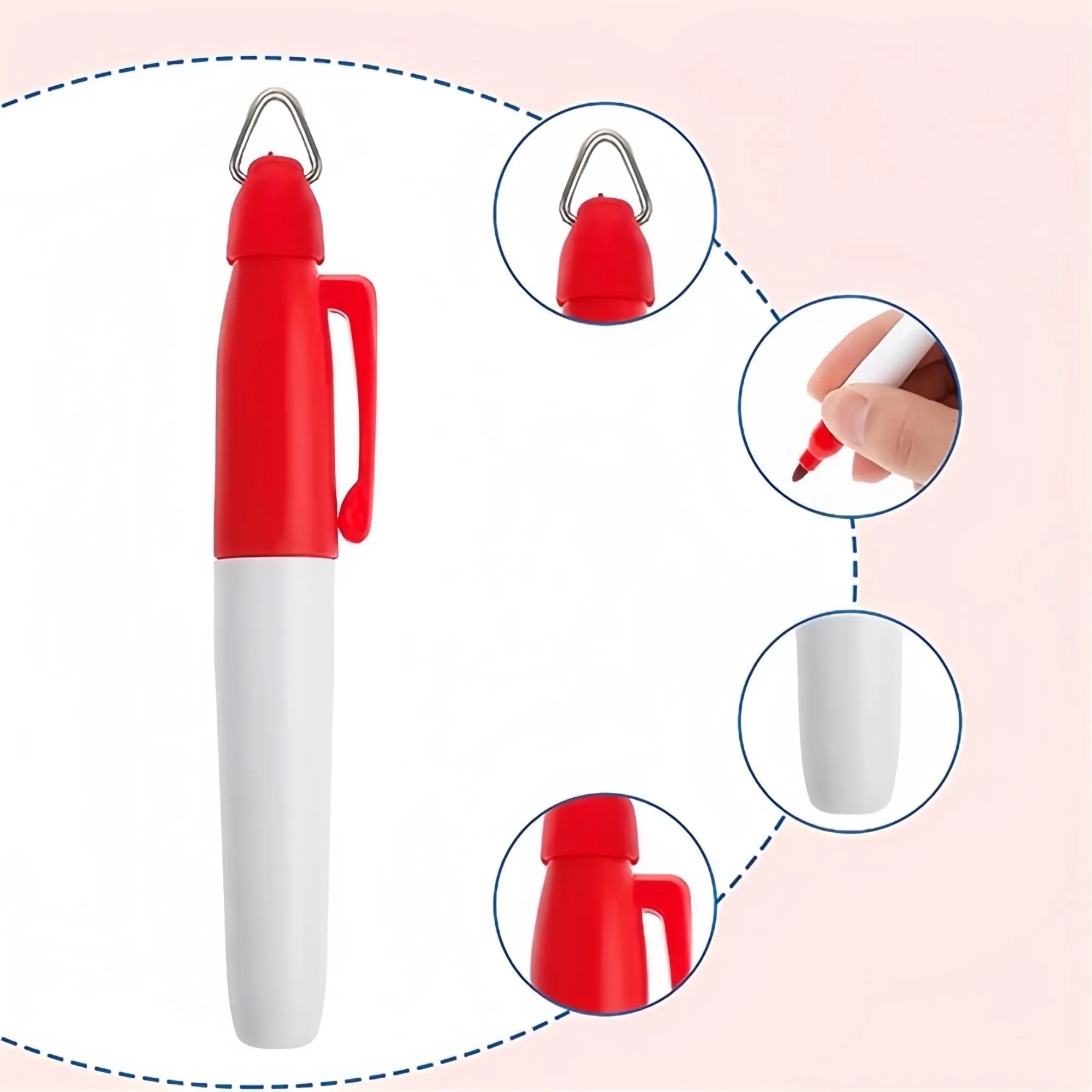 Oil-Based Marker With Keychain 2