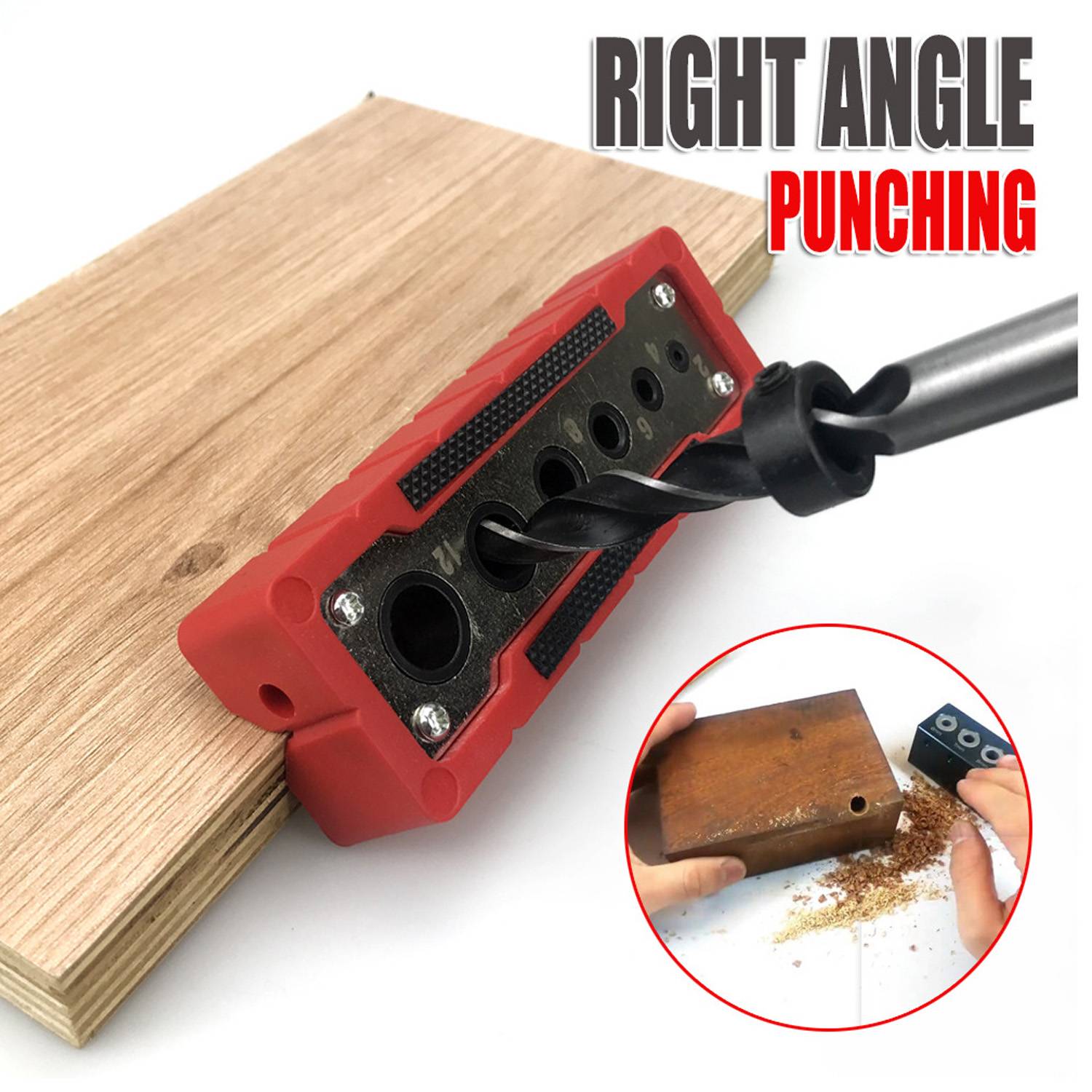 Multi-Functional Woodworking Drill Hole Jig 5