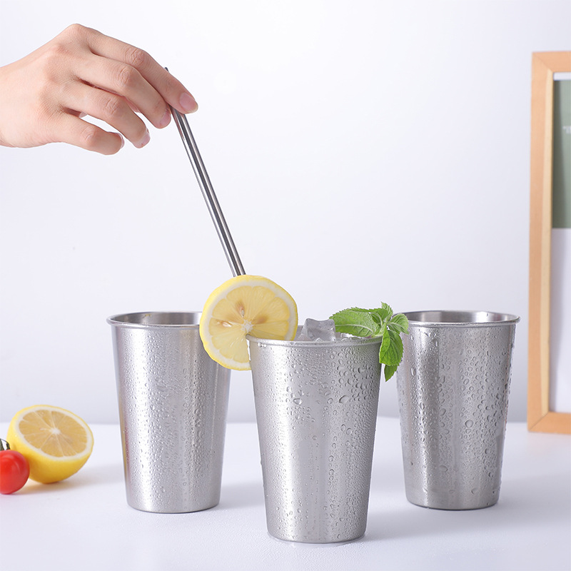 12 OZ Stainless Steel Pint Shatterproof Cup 3