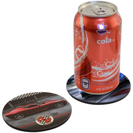 Full Color Round Cork Drink Coaster 2