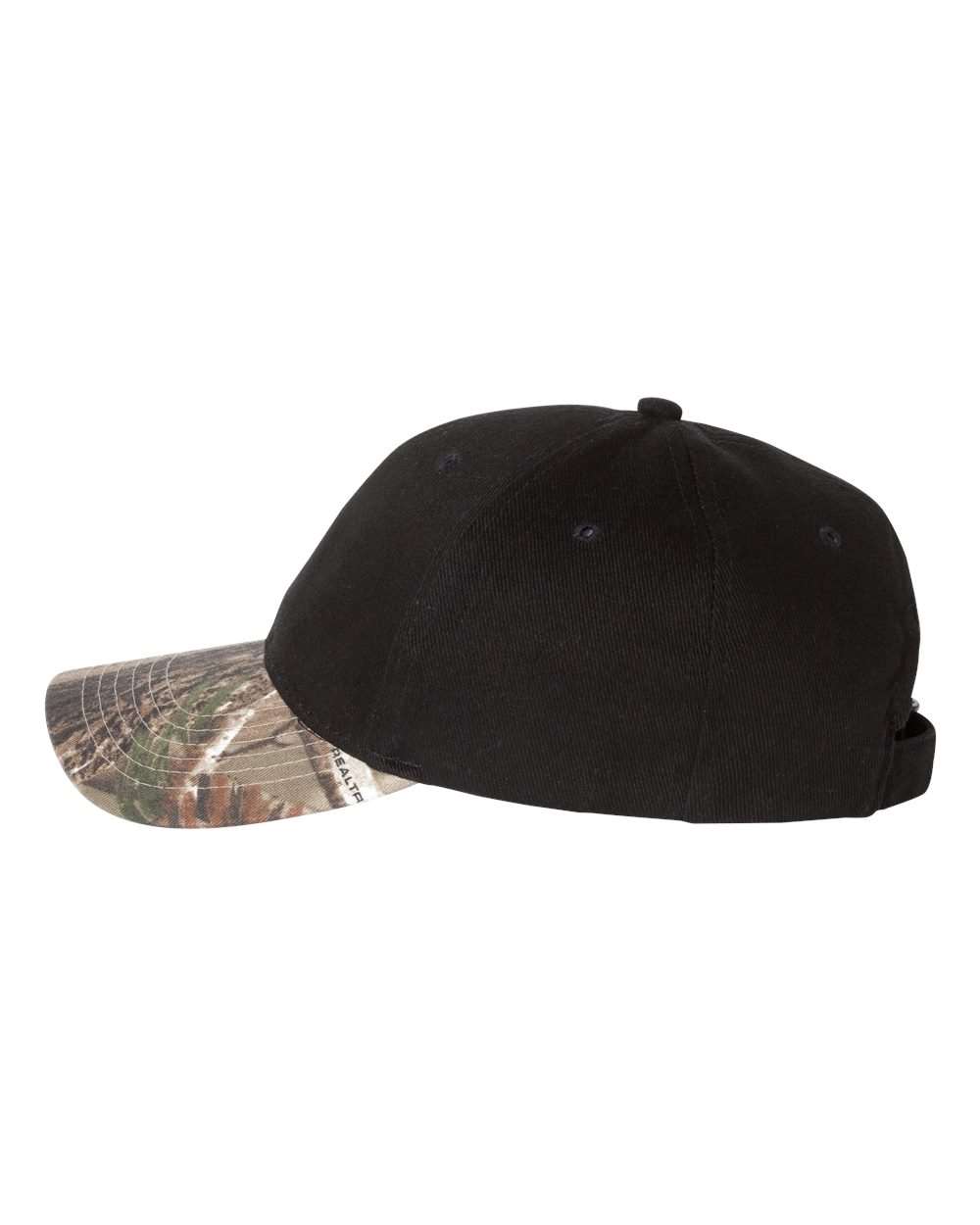 Solid Crown with Camo Bill Cap - LC25 9