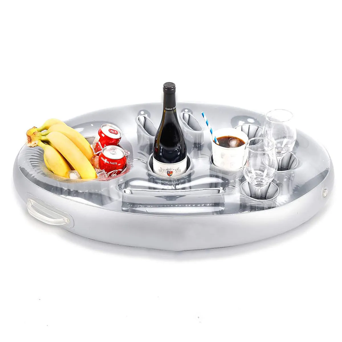 Pools Tub Large Capacity Inflatable Floating Drink Holder 7
