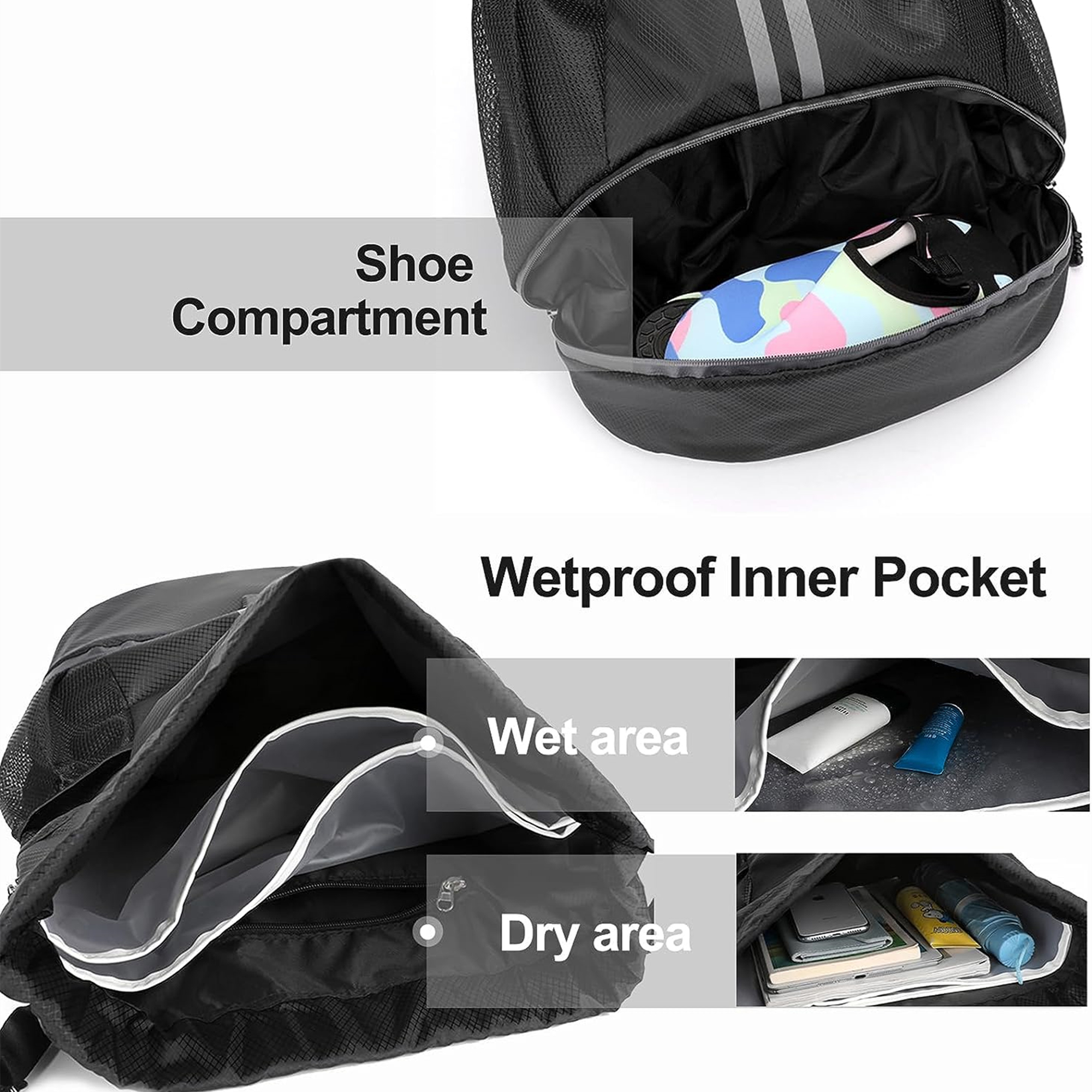 Sports Drawstring Backpack 5
