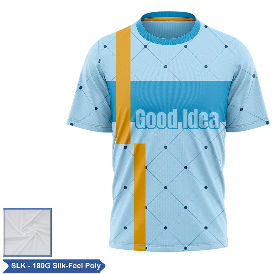Unisex & Kids' Sublimation 180G Silk-Feel Short Sleeve 1