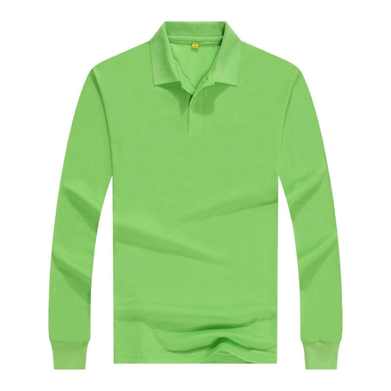 Custom Long-Sleeve Polo Shirts Sweatshirt Tops Pullover 11