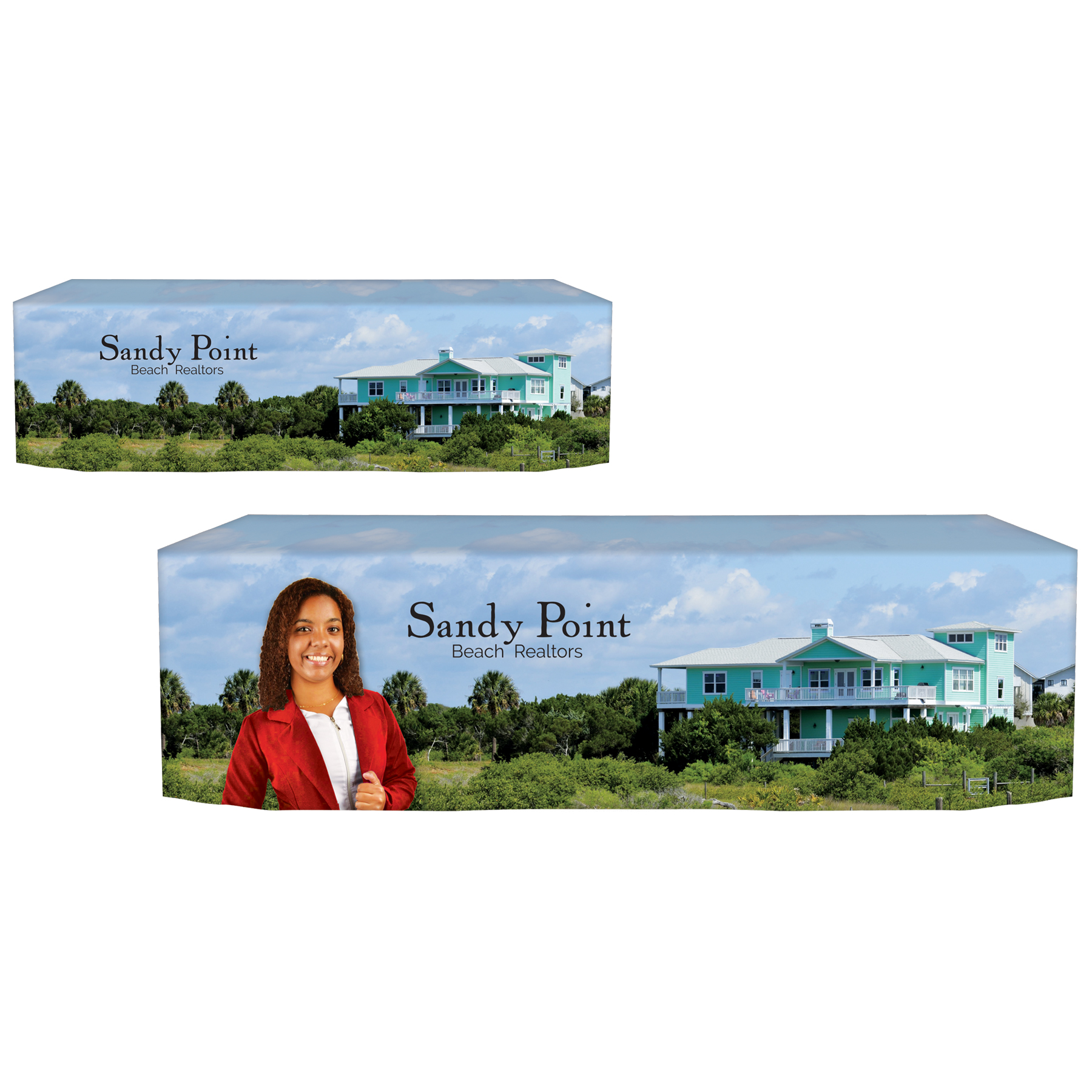 8' Customized Fitted Table Cover 8