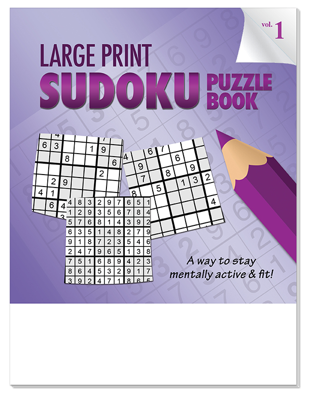 PUZZLE BOOK - LARGE PRINT Sudoku Puzzle Book - Volume 1 4