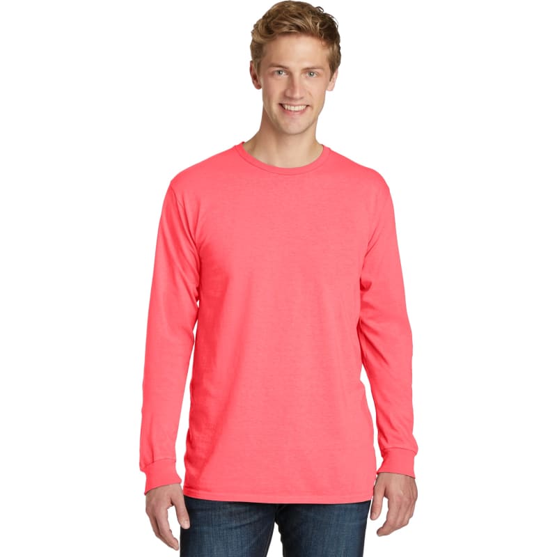 Port & Company Beach Wash Garment-Dyed Long Sleeve Tee 189