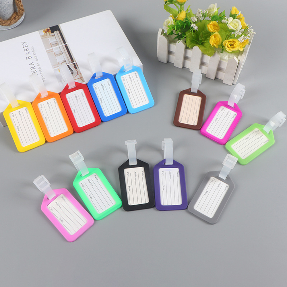 PP Plastic Luggage Tag 1