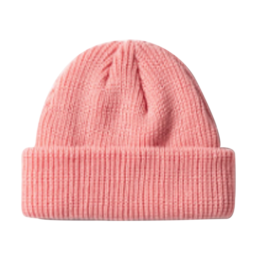 Premium Stock Ribbed Cuffed Short Length Beanie - Acrylic 19
