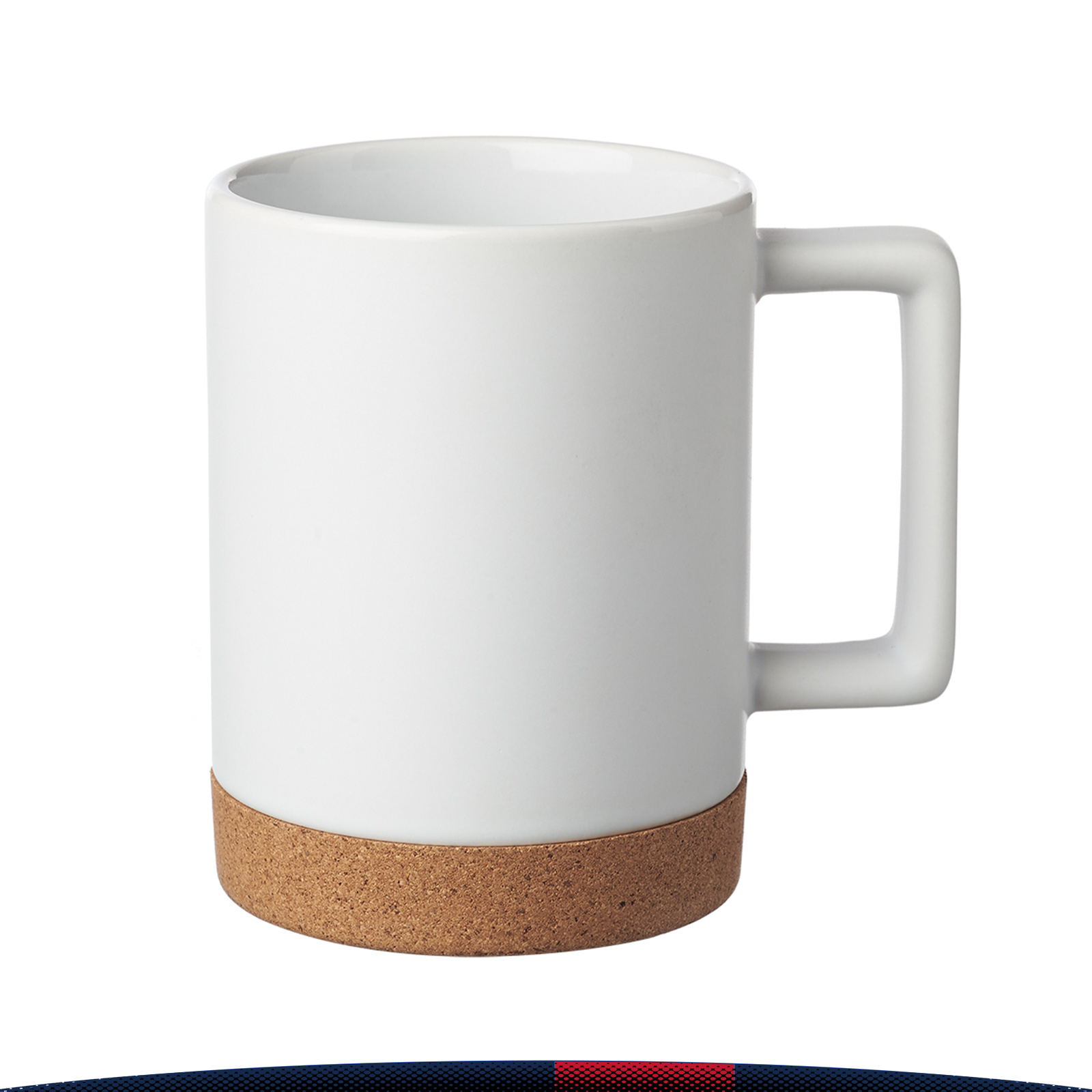 15 oz. Beri Ceramic Mugs with Cork Base 4