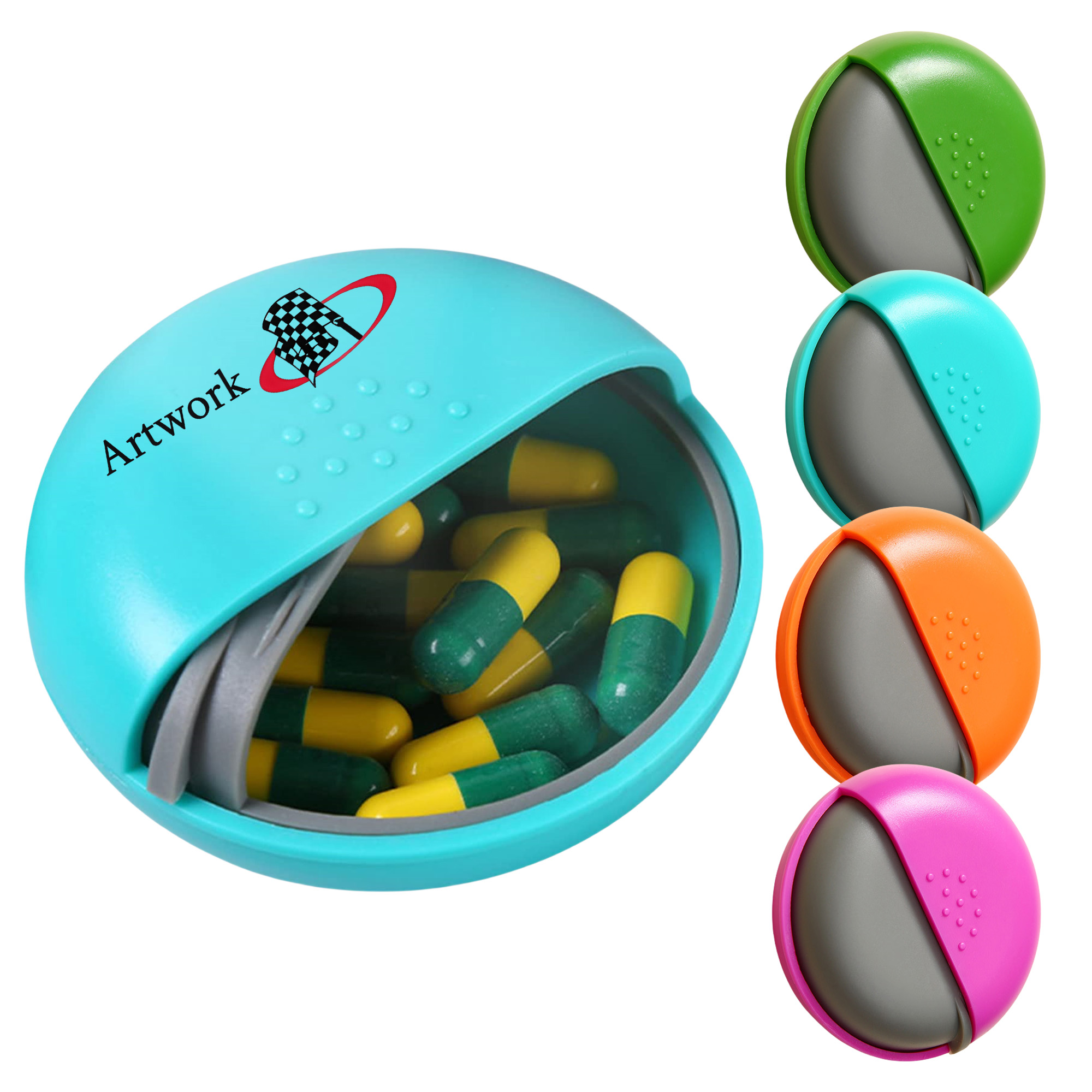 Travel Portable Pill Box 2