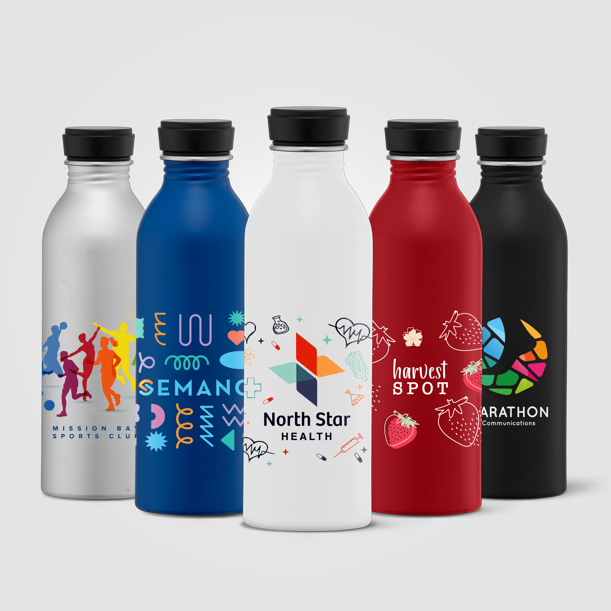 Rio Grande - 18 oz. Single Wall Aluminum Water Bottle 14