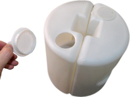 Tent Leg Water Weight PVC each 3