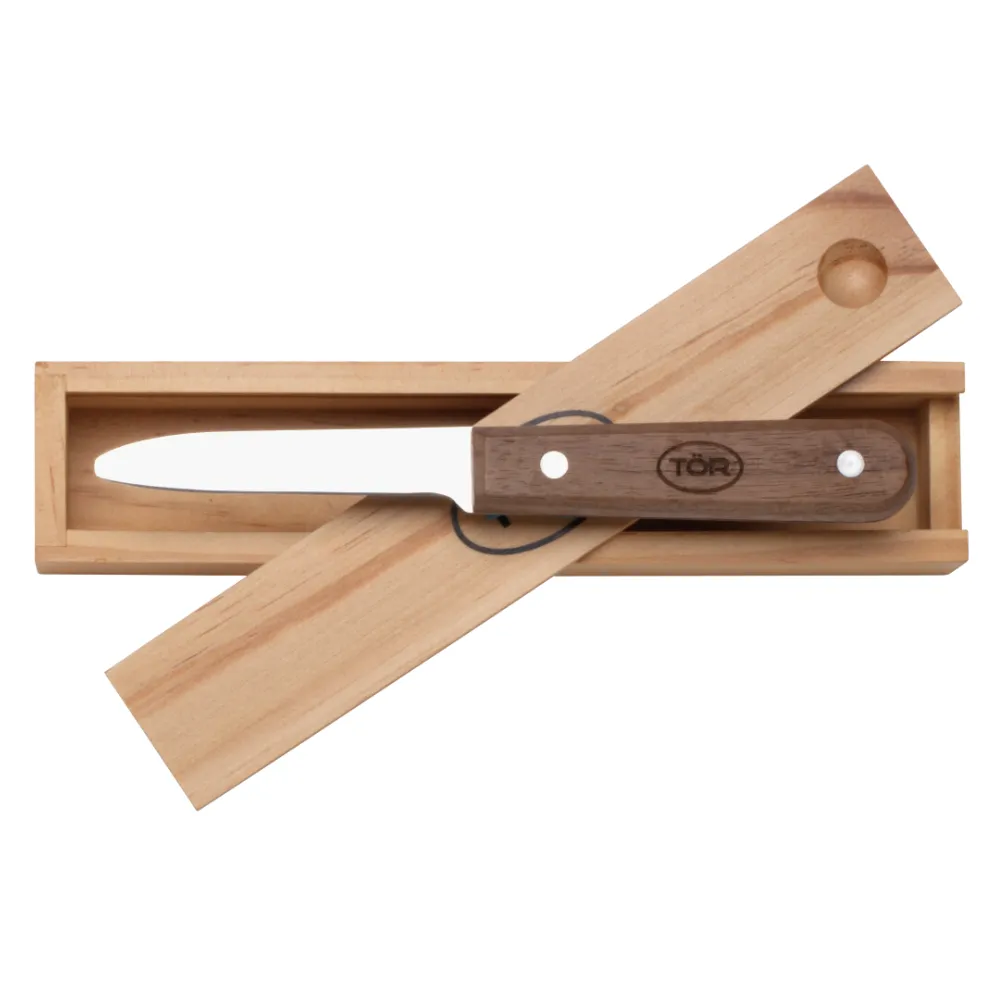 Clam Shucker Knife with Naturalwood Gift Box 7