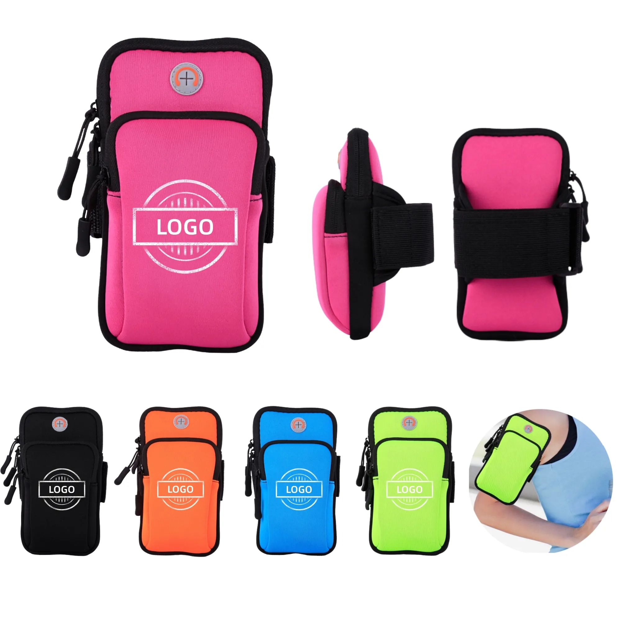 Waterproof Sports Arm Bag Portable Phone Pouch