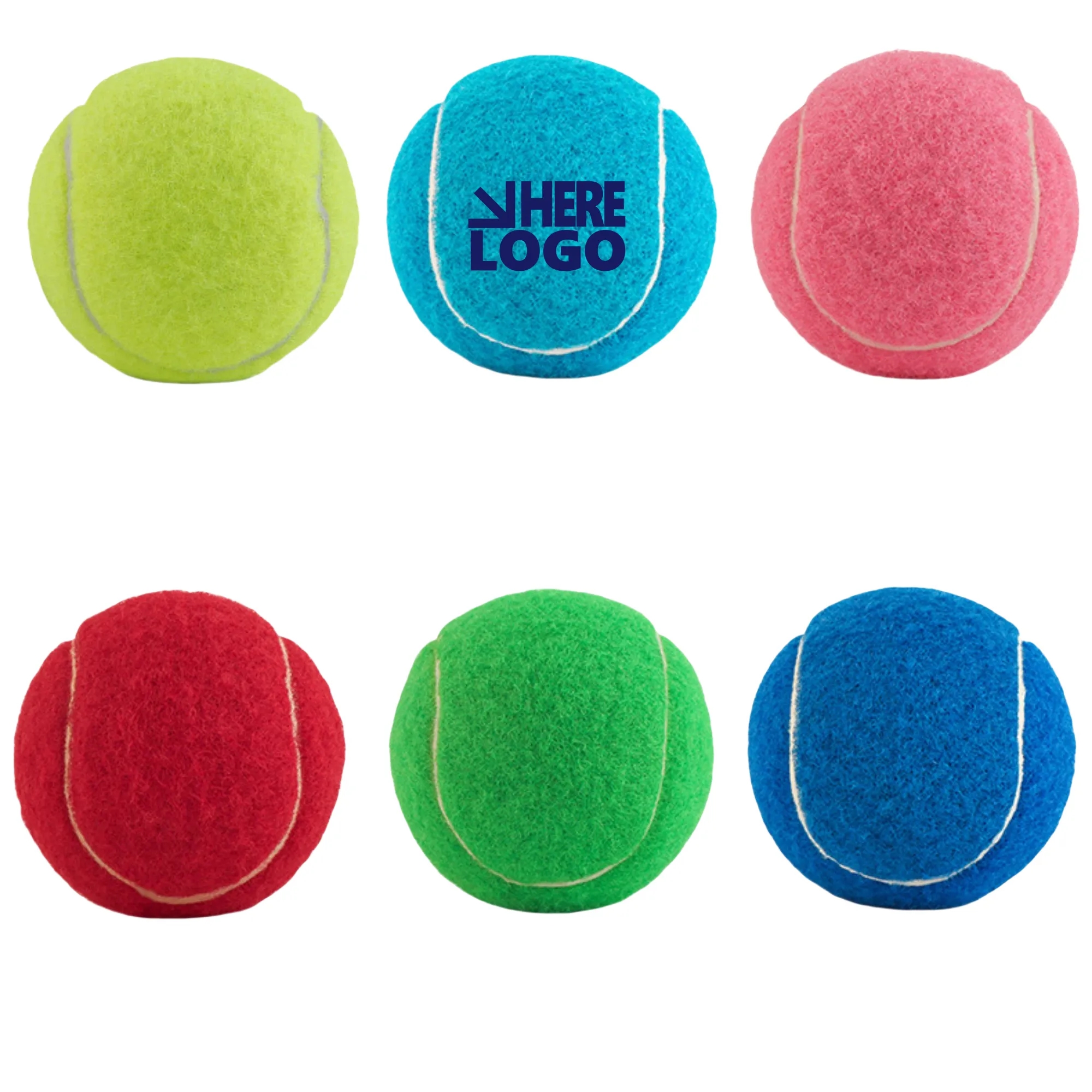 Rubber Pet Tennis Balls MOQ100 5