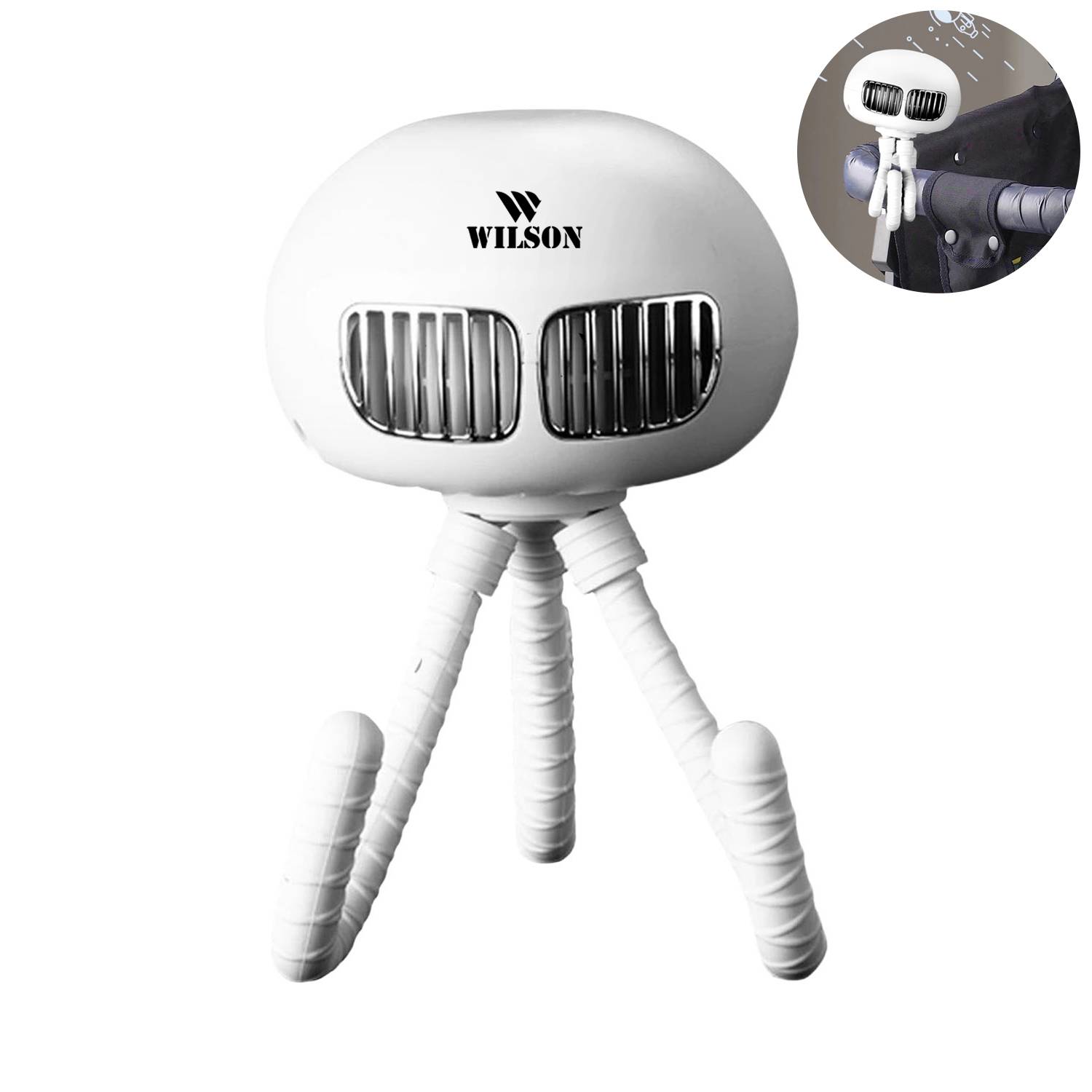 Portable Bladeless Stroller Fan 2