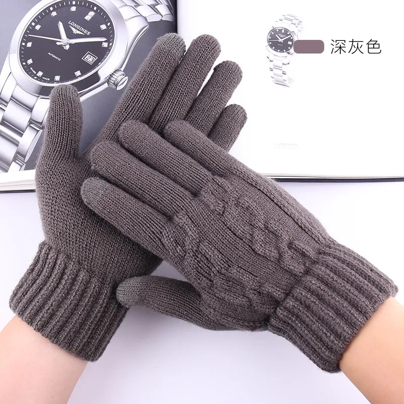 Touch Screen Warm Gloves with Thermal Soft Knit Lining 1