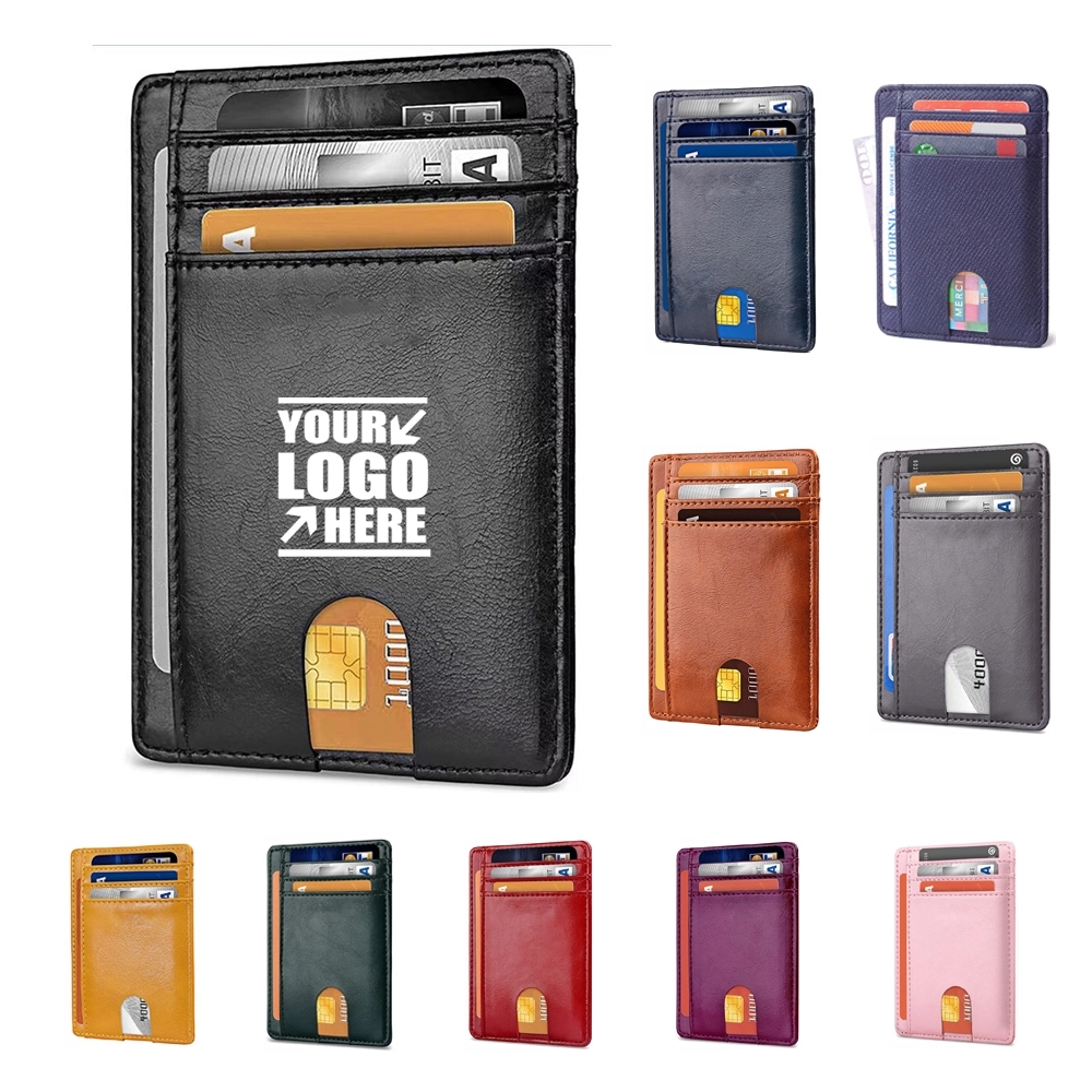 Rfid Blocking Slim Front Wallet 1