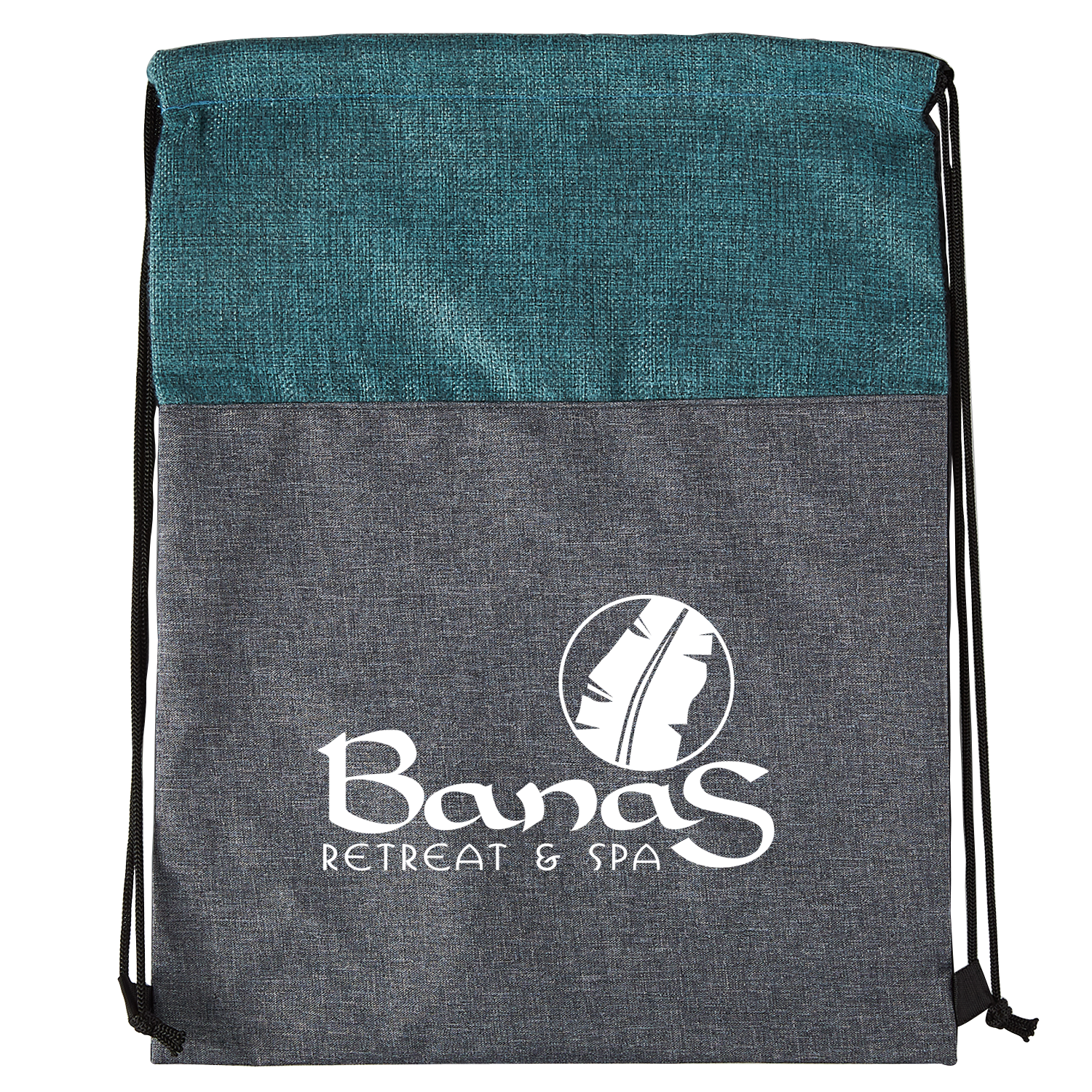 Heathered N' Jute Drawstring Backpack 5