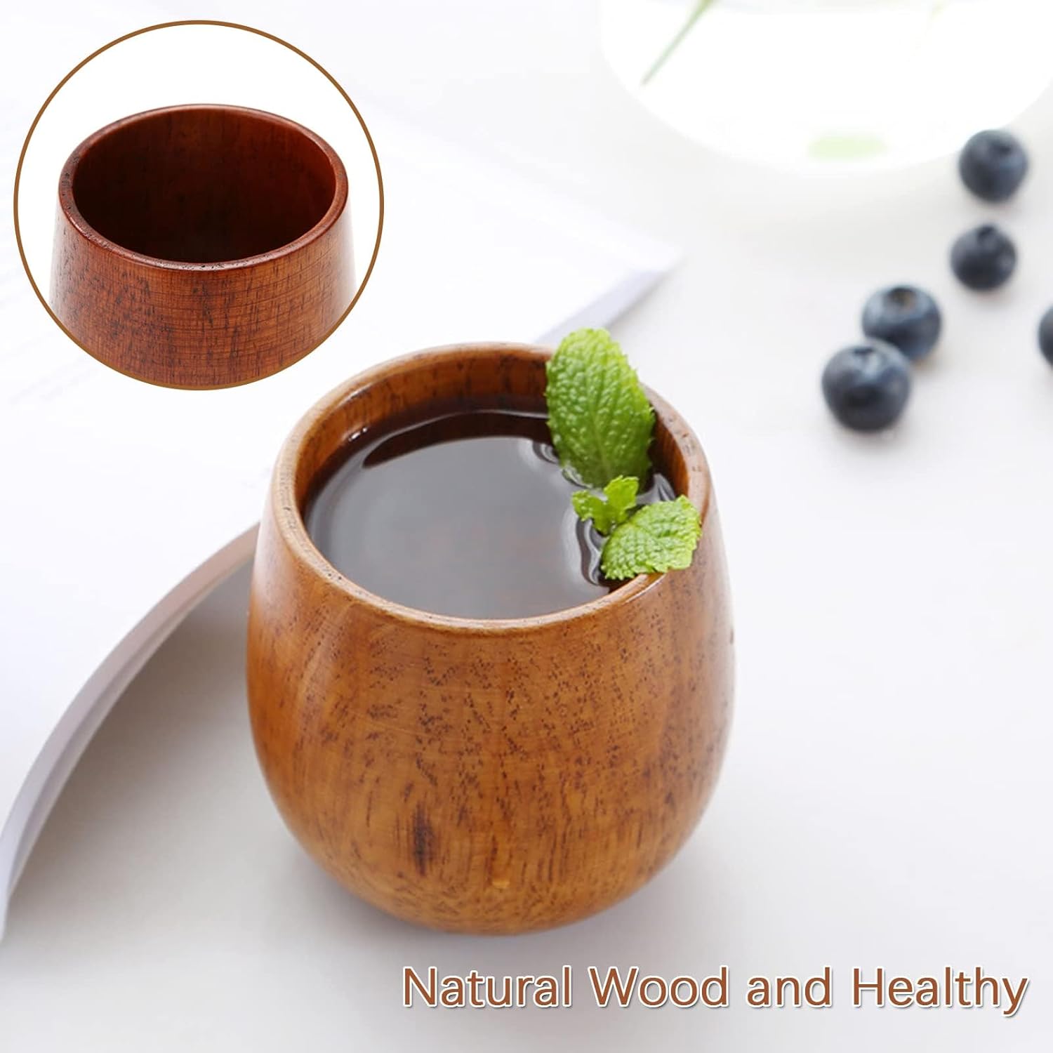 Small Wooden Coffee Cup 3